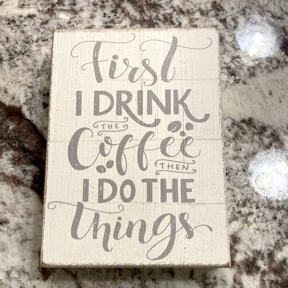 Coffee ☕️ First